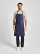 Nucciano Jeans 90 x 75 - Latzschürze mit Taschen - denim